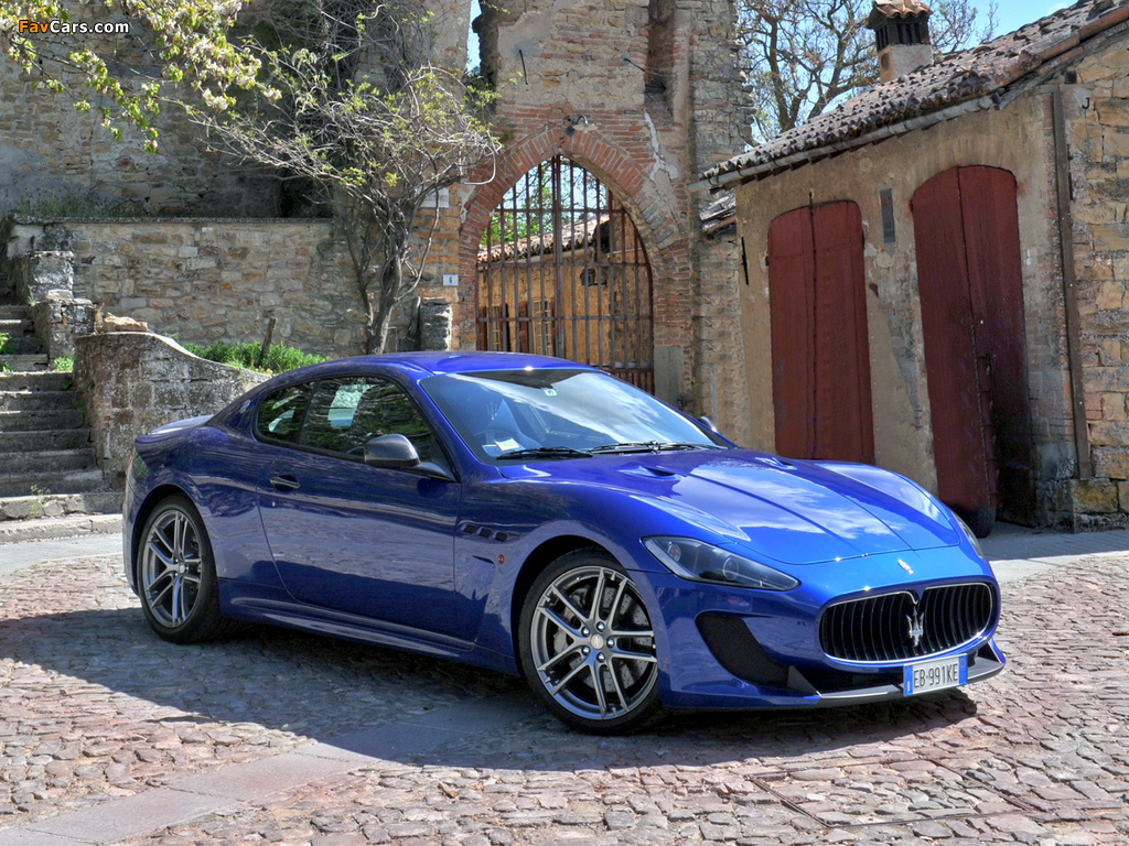 Images of Maserati GranTurismo MC Stradale 2010–13 (1024 x 768)