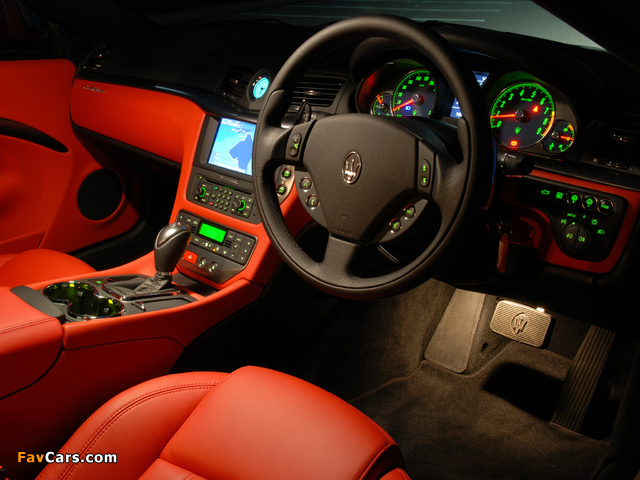 Maserati GranTurismo AU-spec 2007 wallpapers (640 x 480)