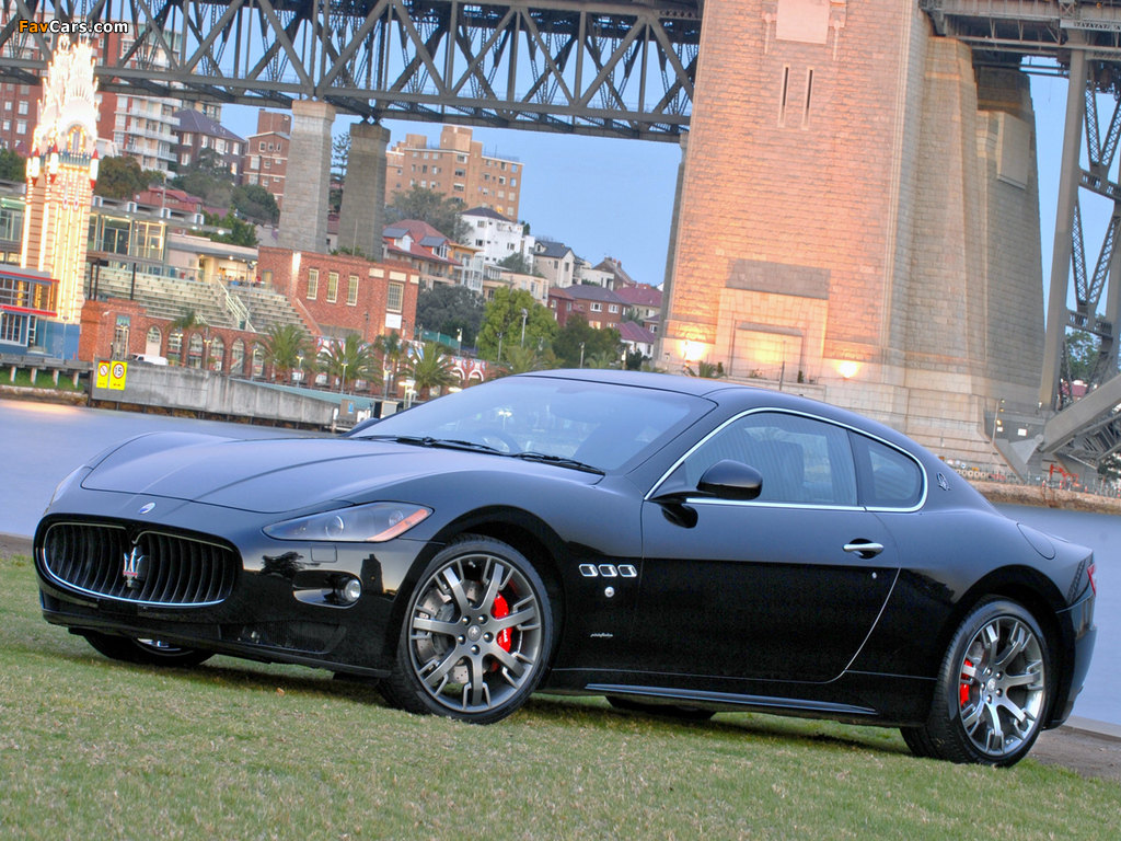 Maserati GranTurismo S AU-spec 2008–12 photos (1024 x 768)