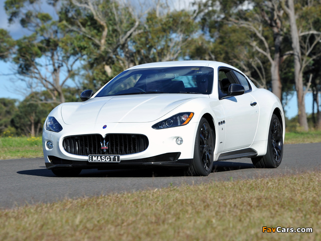 Maserati GranTurismo S MC Sport Line AU-spec 2009–12 pictures (640 x 480)