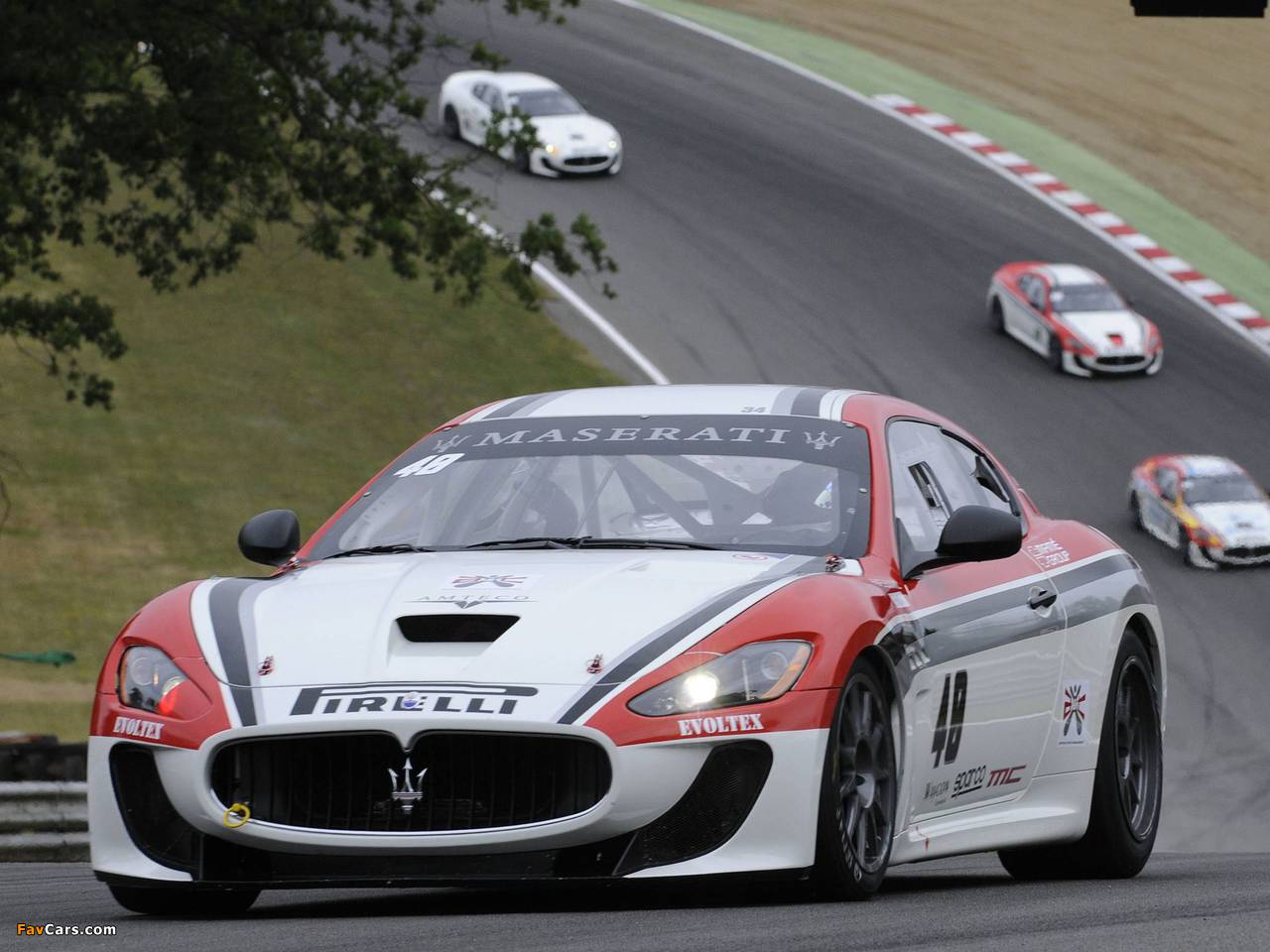 Maserati GranTurismo MC GT4 2009 wallpapers (1280 x 960)