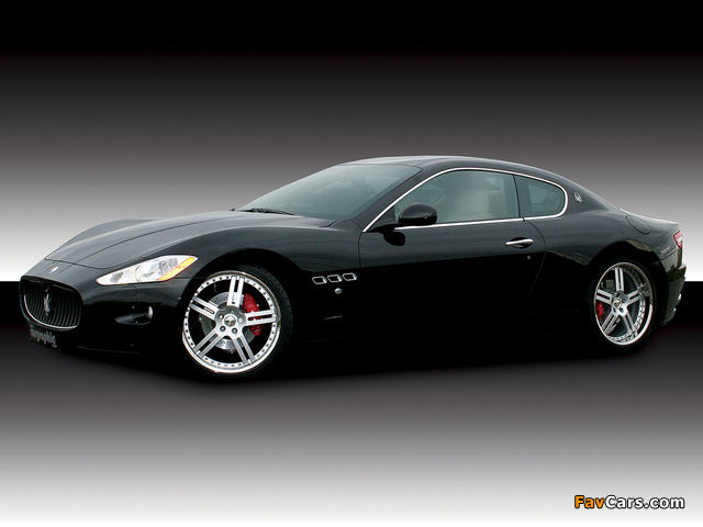 Cargraphic Maserati GranTurismo 2009 wallpapers (640 x 480)