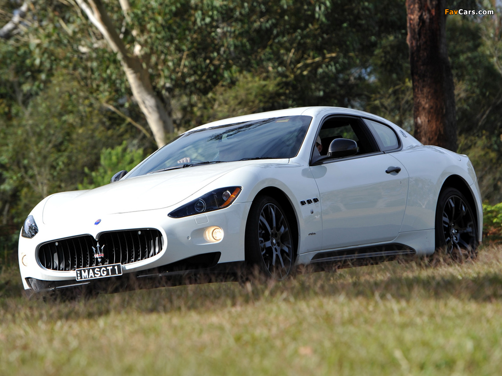 Photos of Maserati GranTurismo S MC Sport Line AU-spec 2009–12 (1024 x 768)