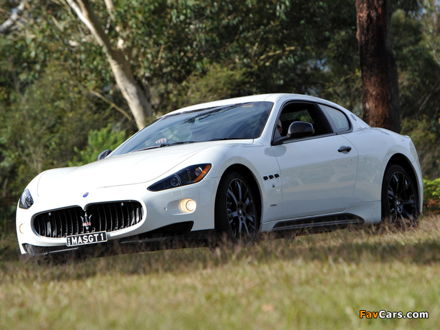 Photos of Maserati GranTurismo S MC Sport Line AU-spec 2009–12 (640 x 480)