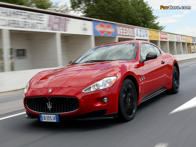 Pictures of Maserati GranTurismo S MC Sport Line 2009–12 (640 x 480)