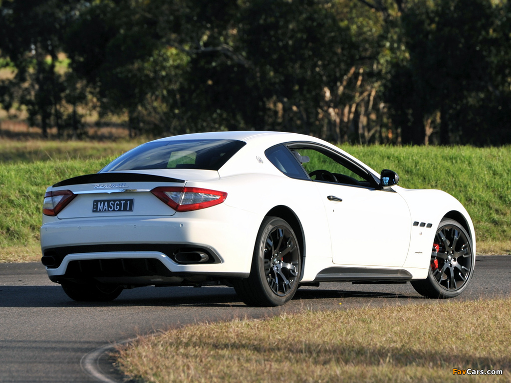 Pictures of Maserati GranTurismo S MC Sport Line AU-spec 2009–12 (1024 x 768)