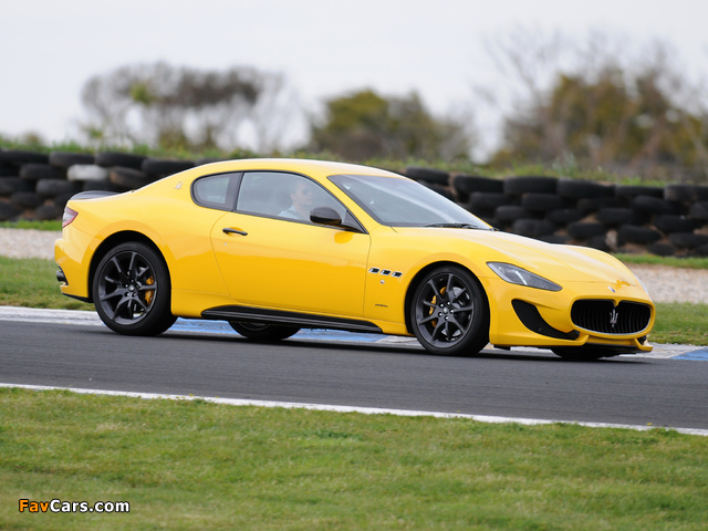 Pictures of Maserati GranTurismo Sport MC Line AU-spec 2012 (640 x 480)