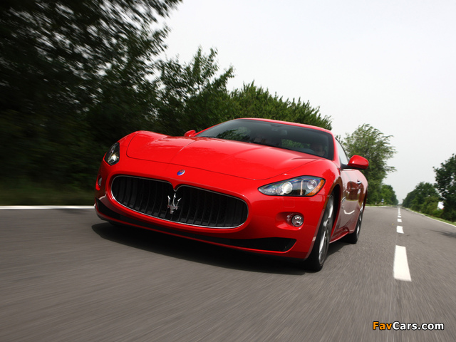 Maserati GranTurismo S 2008–12 wallpapers (640 x 480)