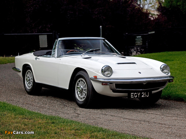 Maserati Mistral Spyder 1963–70 images (640 x 480)