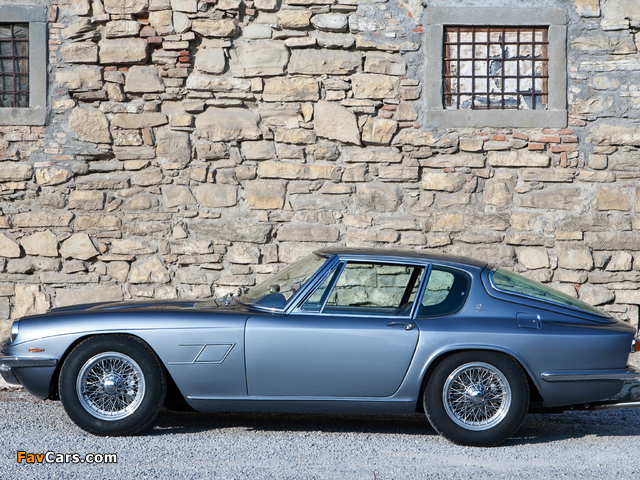 Maserati Mistral 3700 Coupe (AM109) 1964–67 wallpapers (640 x 480)