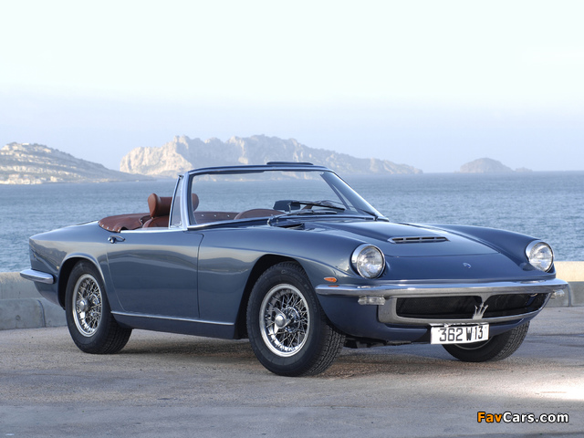 Photos of Maserati Mistral Spyder 1963–70 (640 x 480)