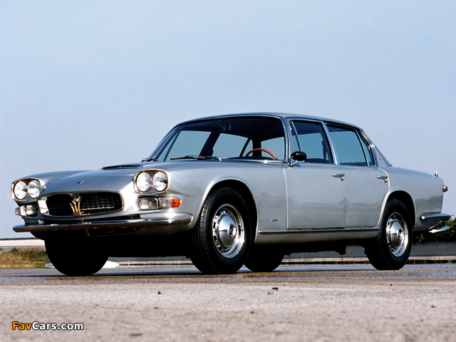Maserati Quattroporte Series II (I) 1966–69 images (640 x 480)