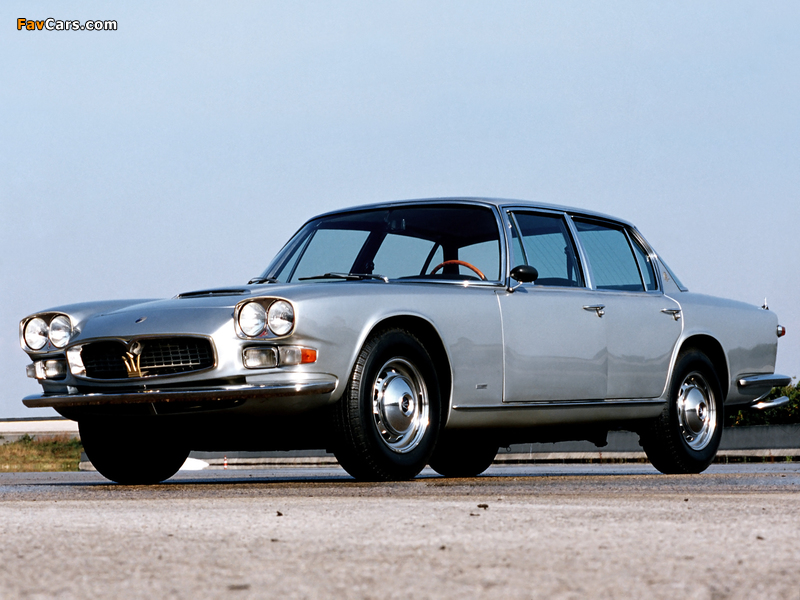 Maserati Quattroporte Series II (I) 1966–69 images (800 x 600)