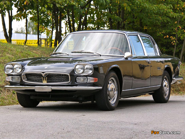 Maserati Quattroporte Series II (I) 1966–69 pictures (640 x 480)