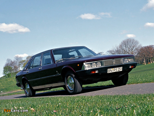 Maserati Quattroporte (II) 1974–75 pictures (640 x 480)