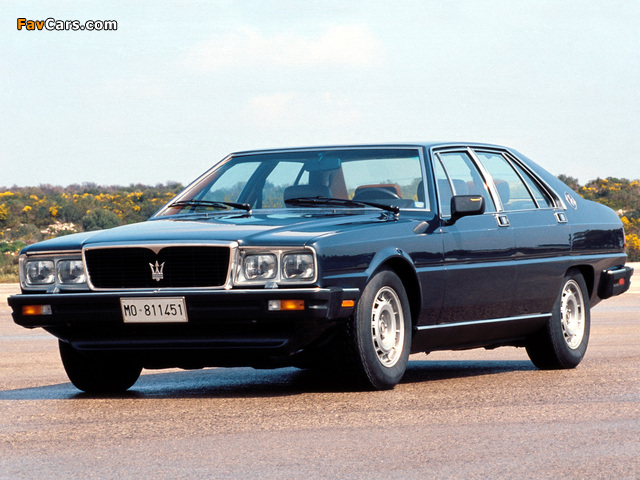Maserati Quattroporte (III) 1979–86 images (640 x 480)