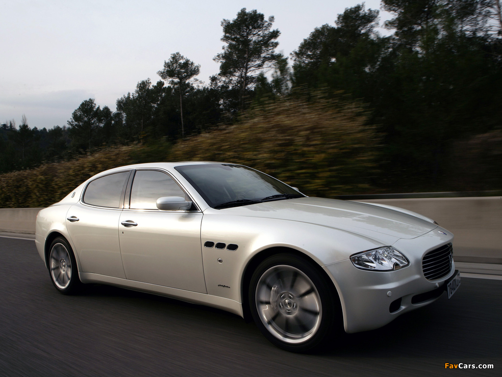 Maserati Quattroporte Automatic (V) 2005–08 photos (1024 x 768)