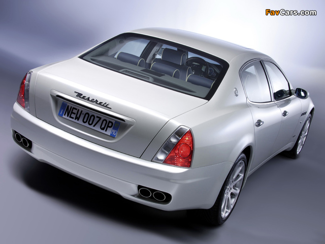 Maserati Quattroporte Automatic (V) 2005–08 photos (640 x 480)