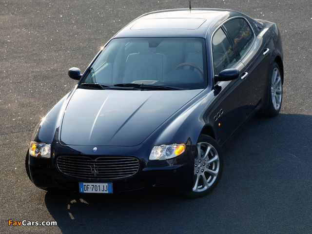 Maserati Quattroporte Automatic (V) 2005–08 pictures (640 x 480)