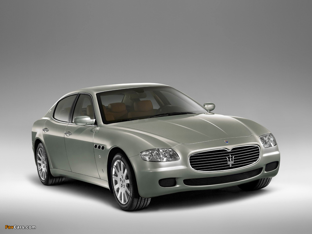 Maserati Quattroporte Automatic (V) 2005–08 wallpapers (1024 x 768)