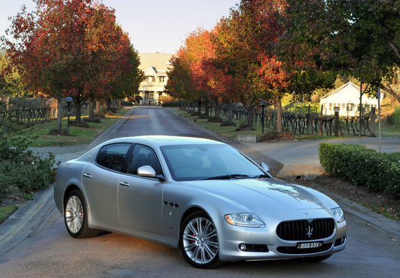 Maserati Quattroporte AU-spec (V) 2008 photos