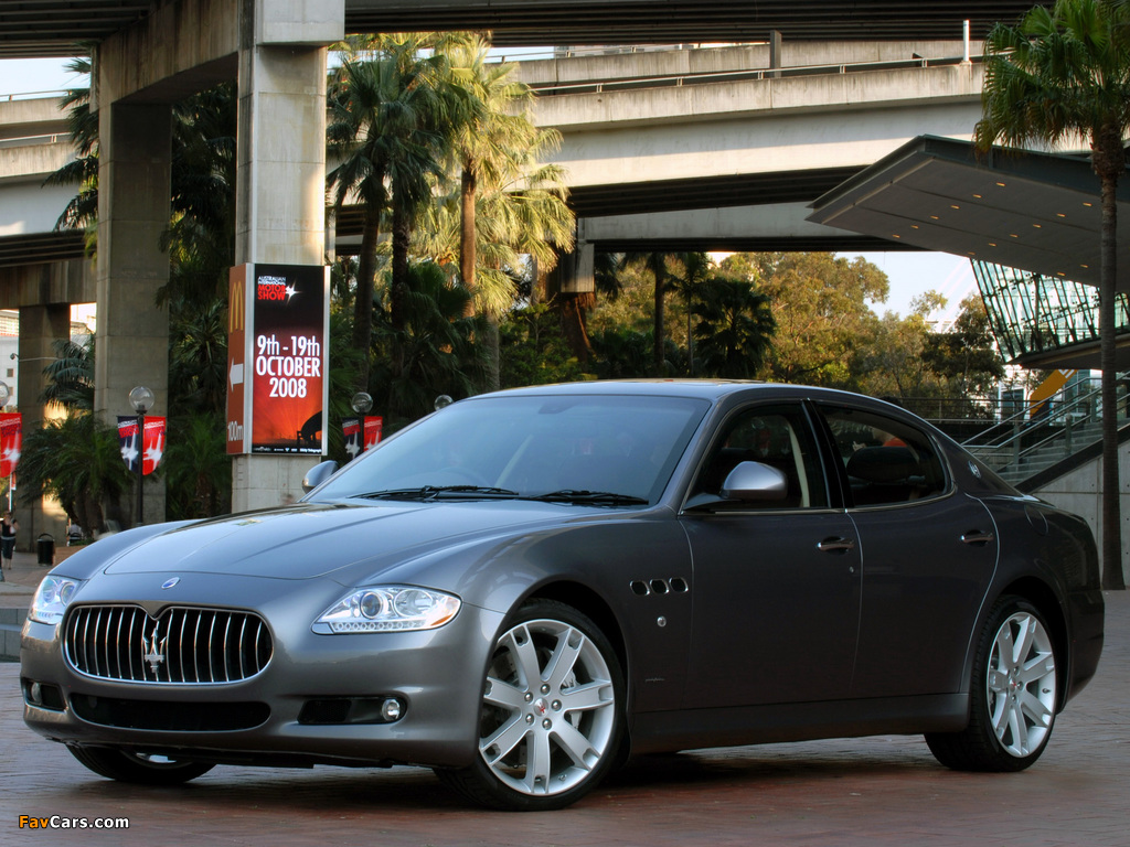 Maserati Quattroporte S AU-spec 2008–12 pictures (1024 x 768)