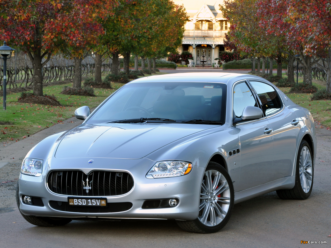 Maserati Quattroporte AU-spec (V) 2008 wallpapers (1280 x 960)