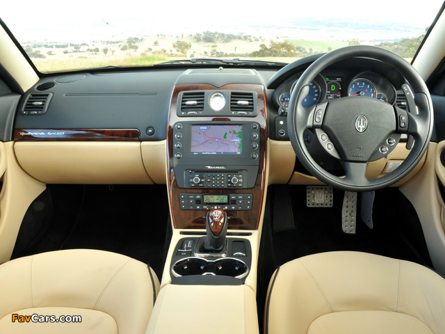 Maserati Quattroporte Sport GT S AU-spec 2009–12 photos (640 x 480)