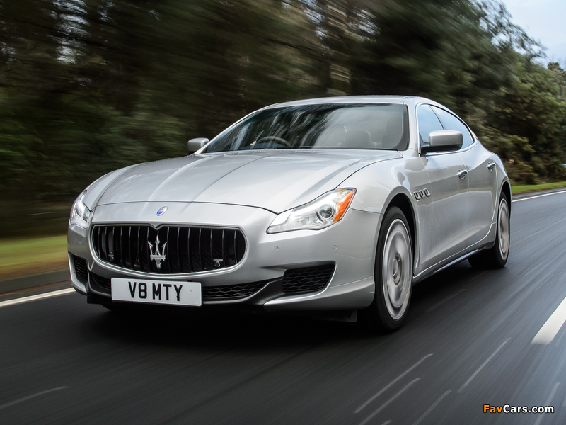 Maserati Quattroporte S UK-spec 2013 wallpapers (800 x 600)