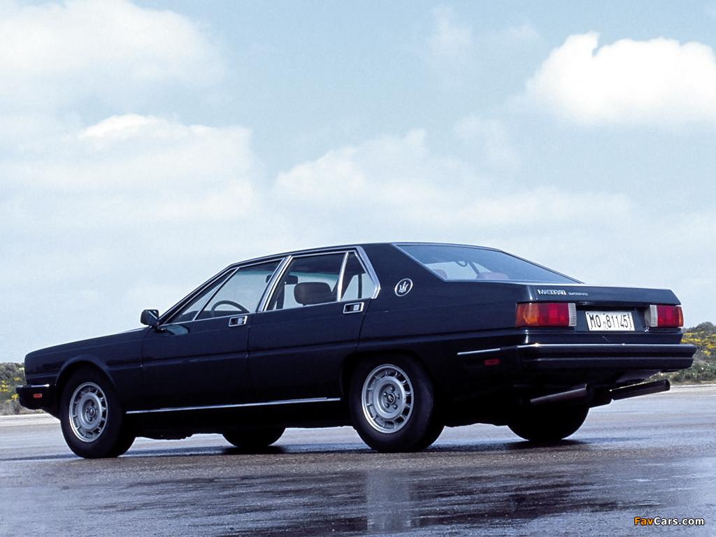 Photos of Maserati Quattroporte (III) 1979–86 (1024 x 768)