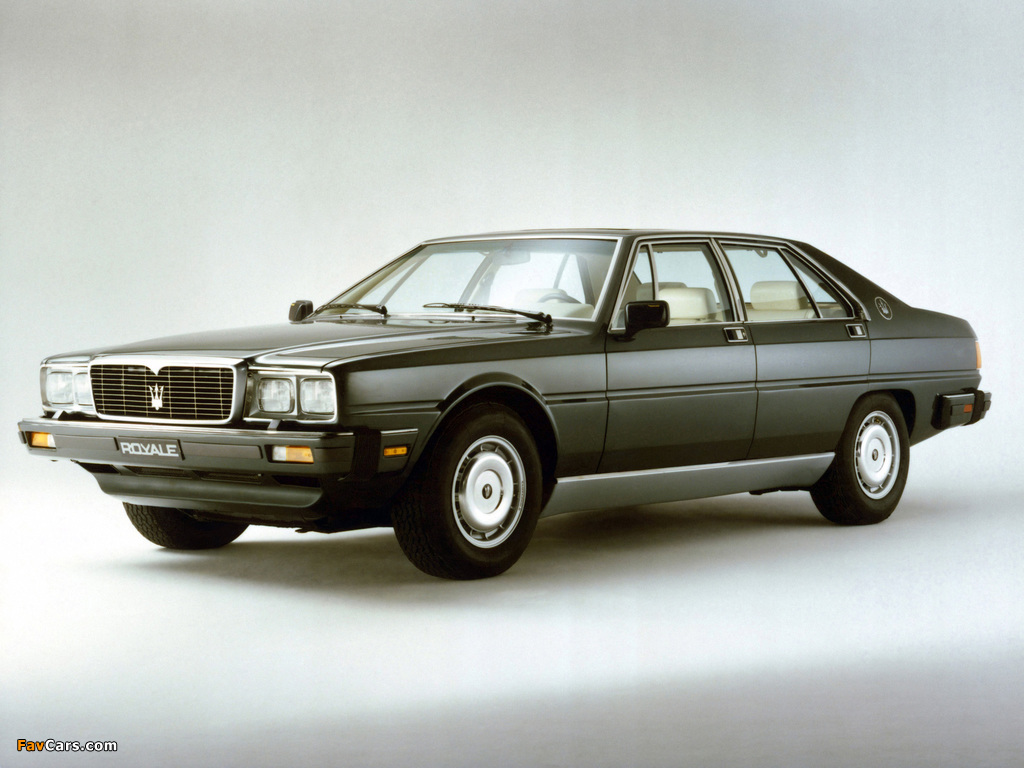 Photos of Maserati Royale 1986–90 (1024 x 768)