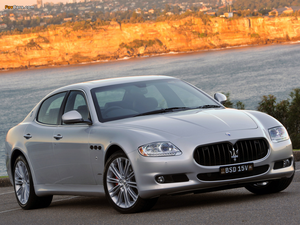 Photos of Maserati Quattroporte AU-spec (V) 2008 (1024 x 768)