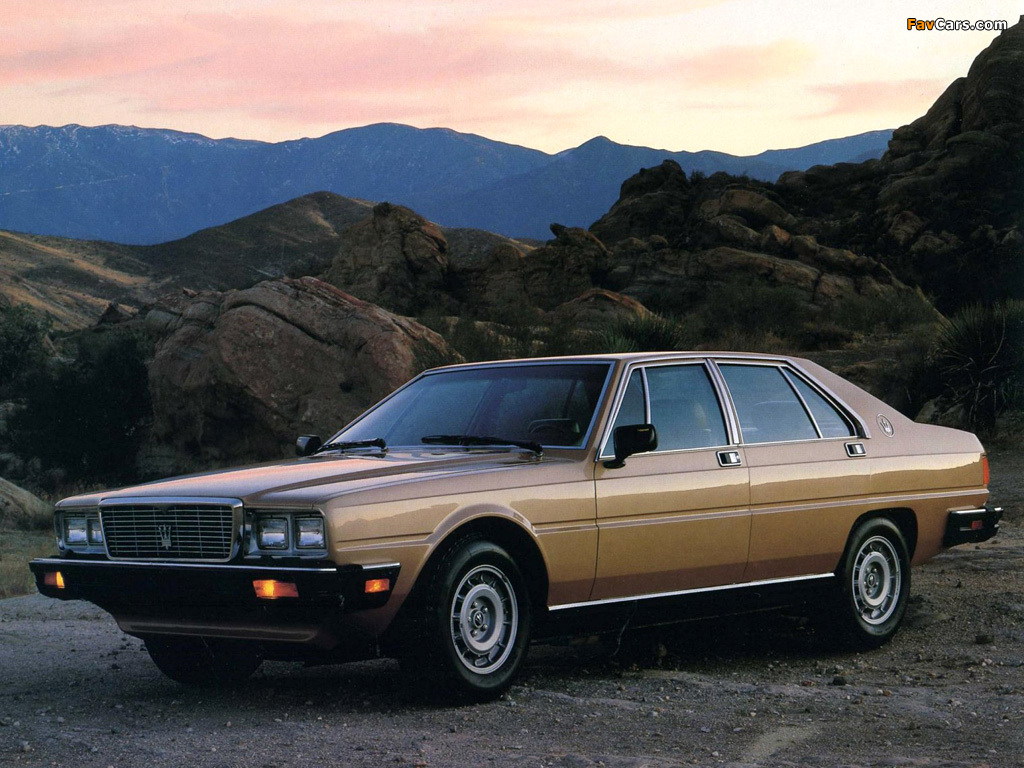 Pictures of Maserati Quattroporte (III) 1979–86 (1024 x 768)