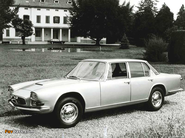 Maserati Quattroporte Series I (I) 1963–66 wallpapers (640 x 480)