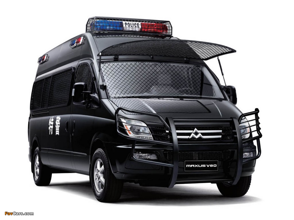 Maxus V80 Police 2011 wallpapers (1024 x 768)