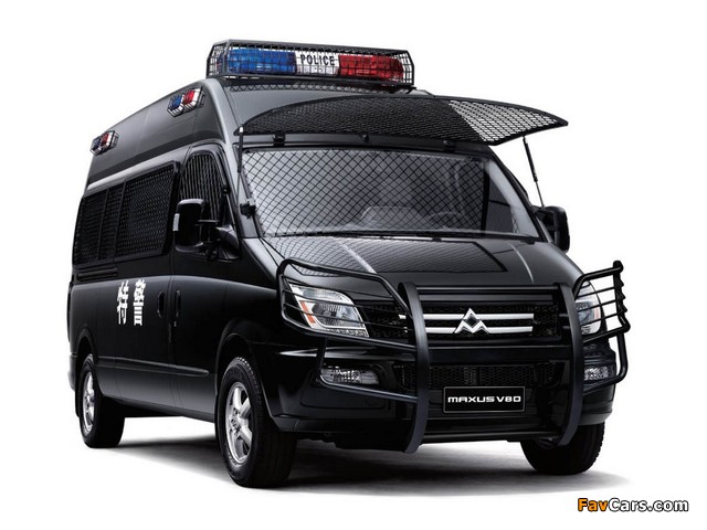 Maxus V80 Police 2011 wallpapers (640 x 480)