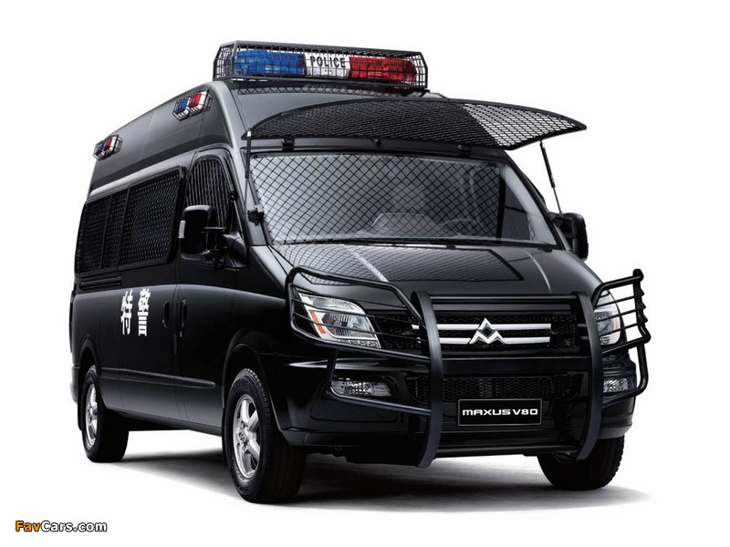 Maxus V80 Police 2011 wallpapers (800 x 600)