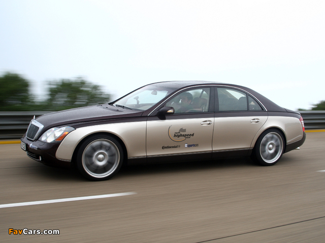 Brabus Maybach 57 SV12 S Biturbo Speed Record Car 2007 pictures (640 x 480)