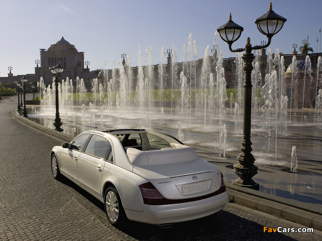 Maybach 62S Landaulet Concept 2007 images (640 x 480)