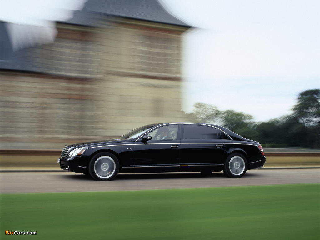 Maybach 62S (V240) 2007–10 wallpapers (1024 x 768)