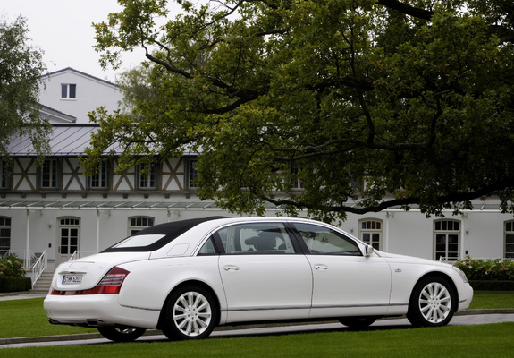 Pictures of Maybach 62S Landaulet Concept 2007