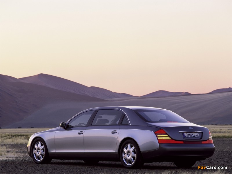 Maybach 62 2002–10 wallpapers (800 x 600)