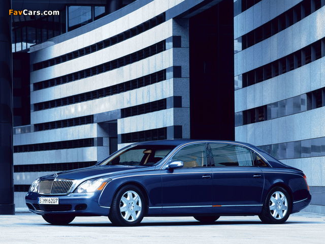 Maybach 62 2002–10 wallpapers (640 x 480)