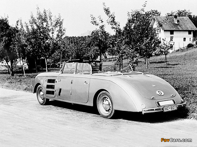 Images of Maybach SW38 Stromlinien Cabriolet by Spohn 1937–38 (640 x 480)