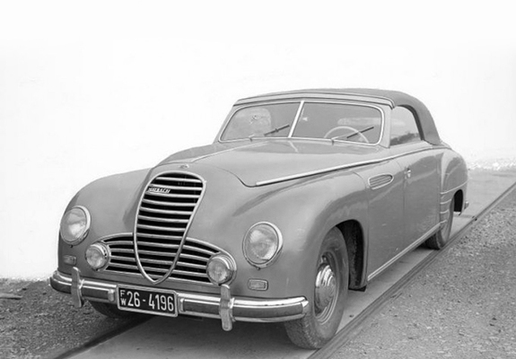 Photos of Maybach SW38 Ponton Cabriolet by Spohn 1948