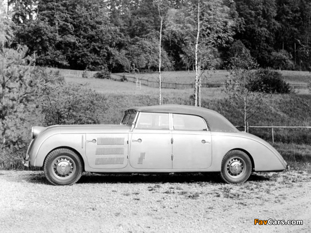 Pictures of Maybach SW38 Stromlinien Cabriolet by Spohn 1937–38 (640 x 480)