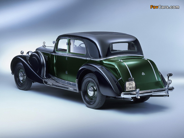 Maybach Zeppelin DS8 Coupe Limousine 1938 wallpapers (640 x 480)