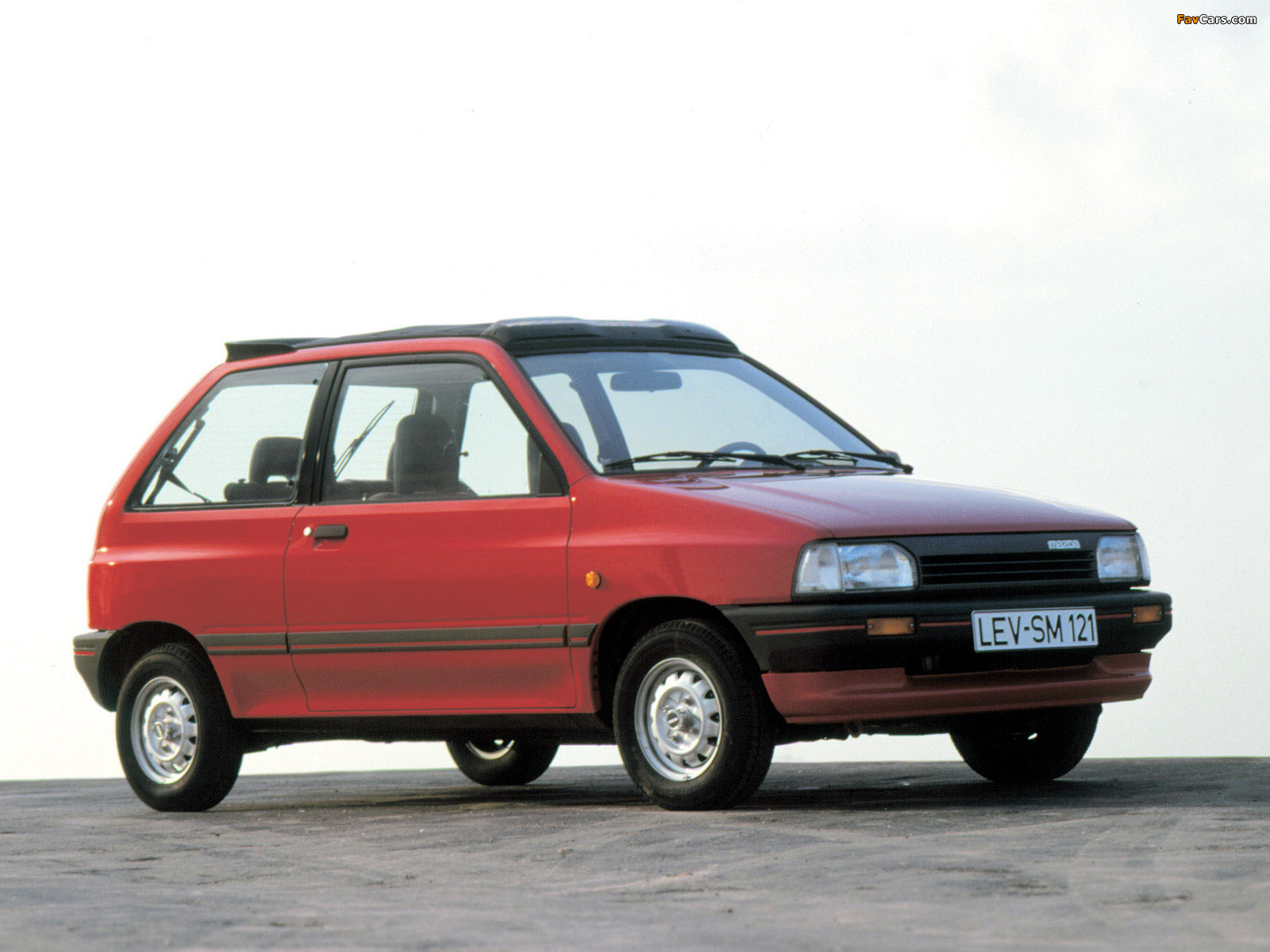 Images of Mazda 121 3-door (DA) 1987–91 (1600 x 1200)