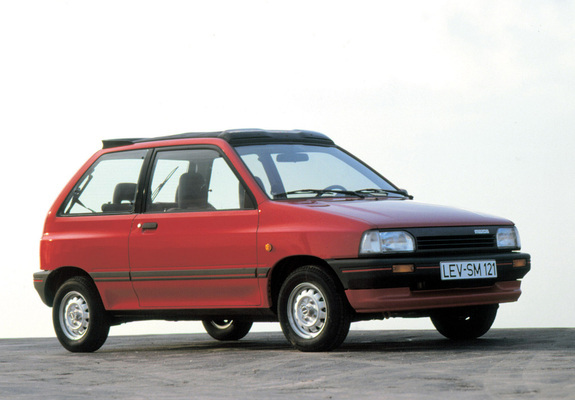 Images of Mazda 121 3-door (DA) 1987–91