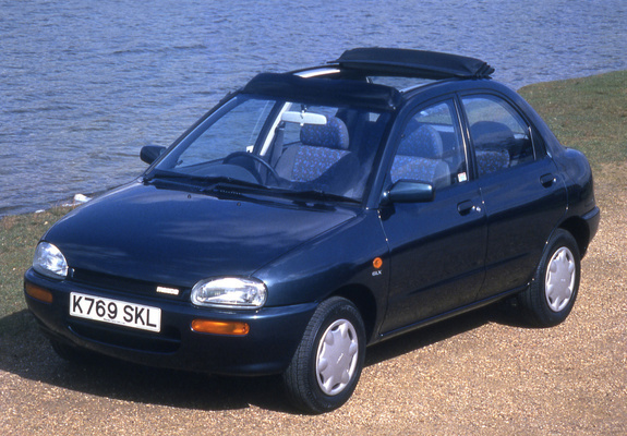 Images of Mazda 121 UK-spec (DB) 1991–96